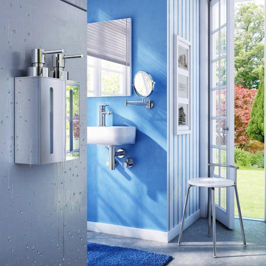 Soap Dispenser with 2 containers