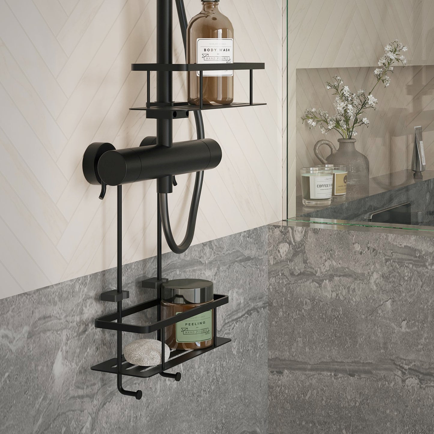 Shower Basket for Shower Mixer