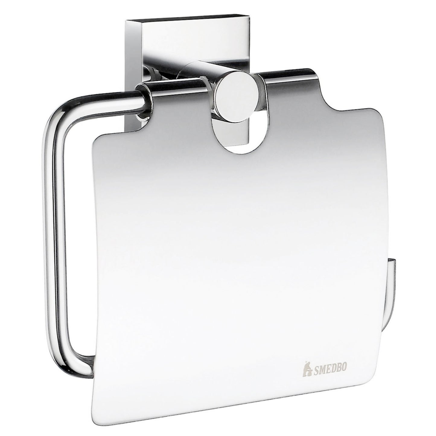 Toilet Roll Holder with Lid