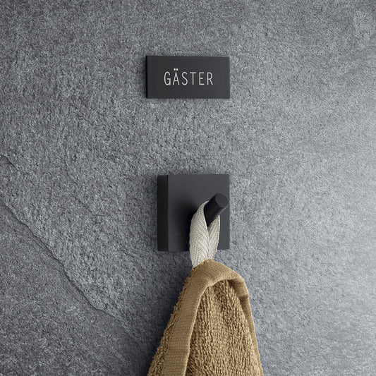 Självhäftande skylt, GÄSTER