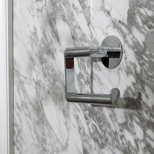 Toilet roll holder, Self-adhesive