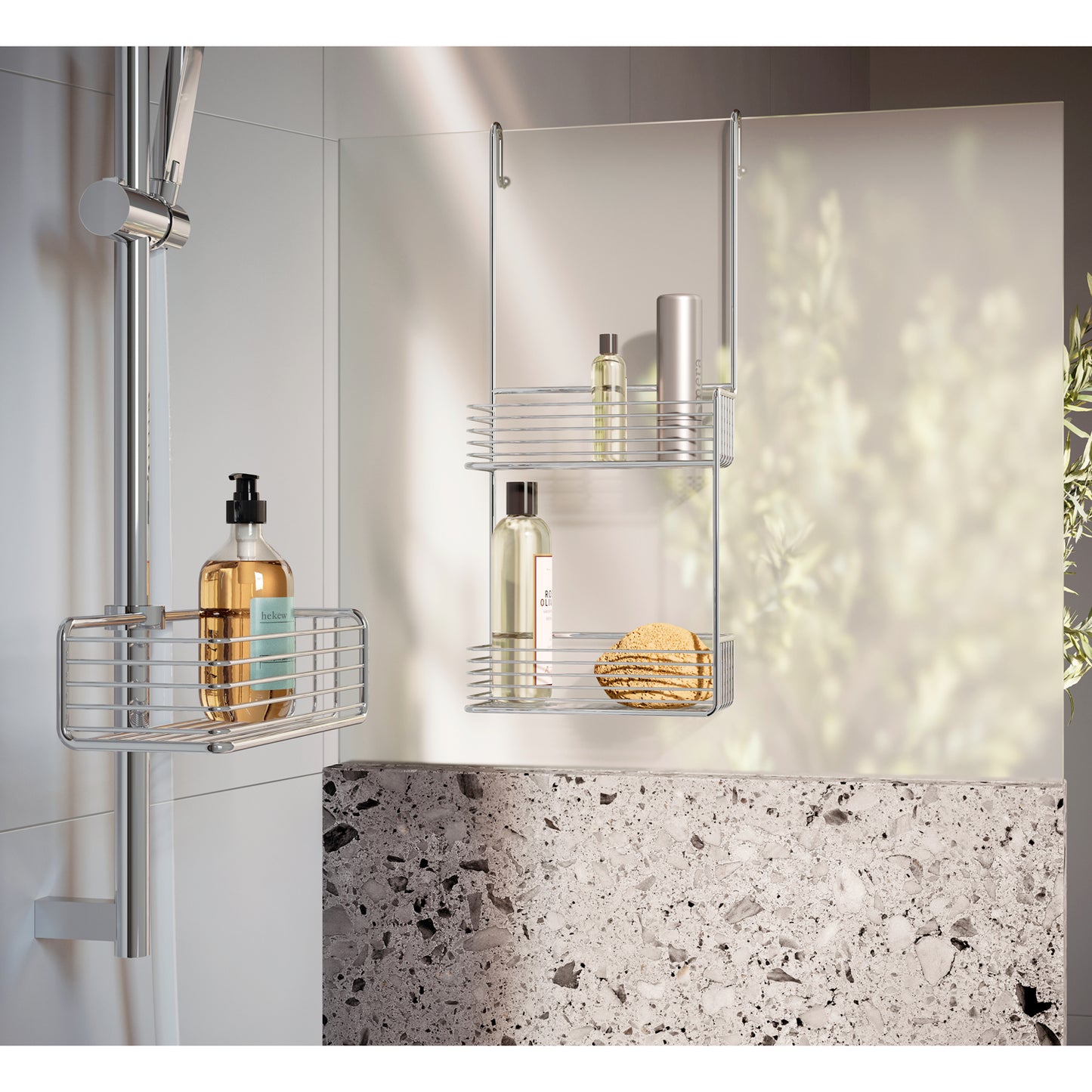 Basket for Shower Riser Rail