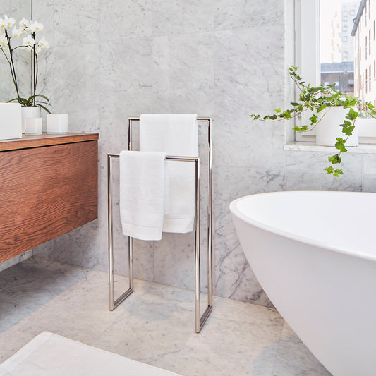 Towel Rail Double, Free-Standing