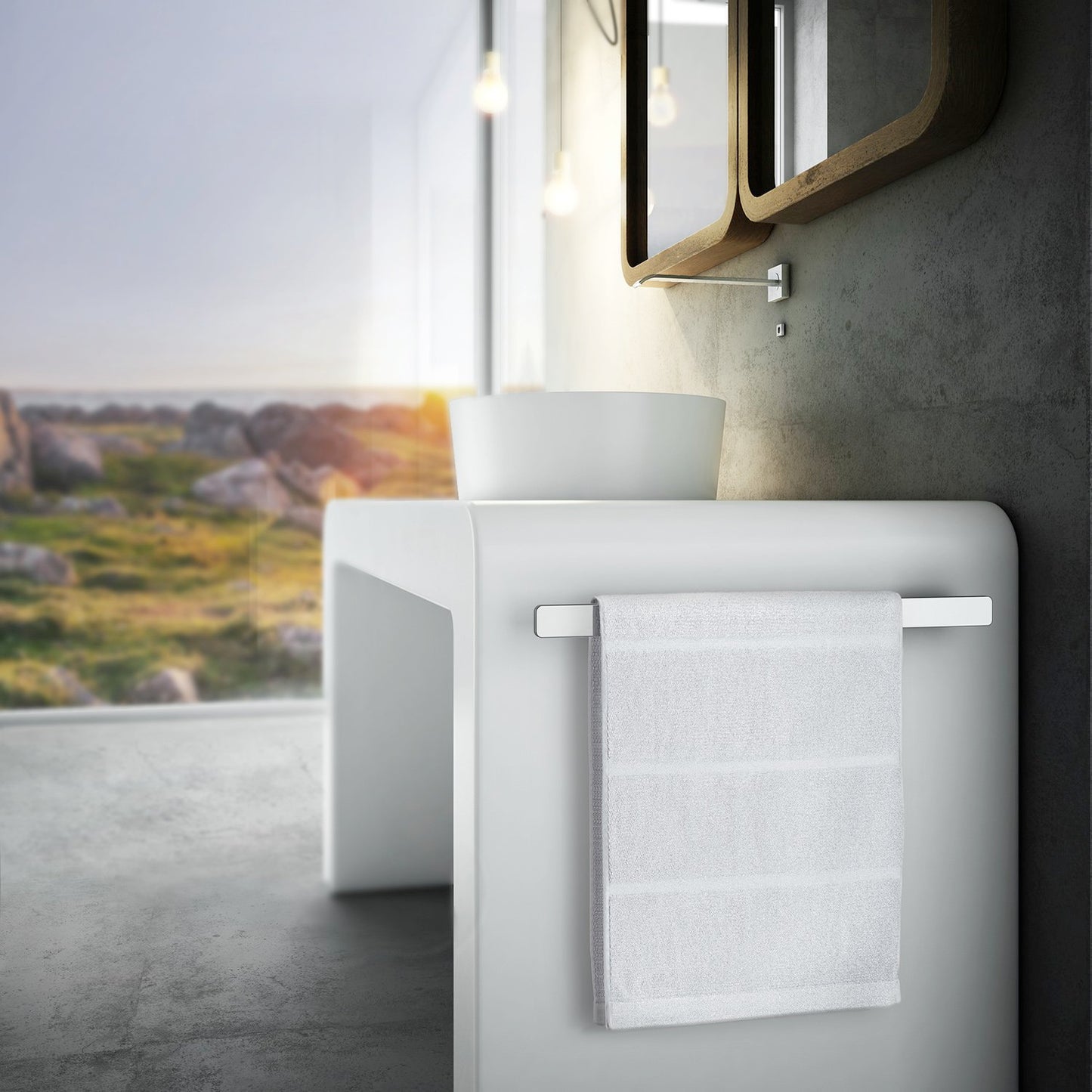 Cabinet Towel Bar