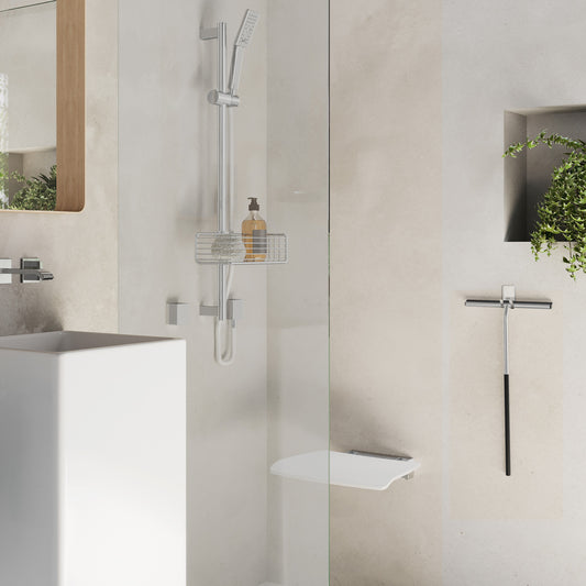 Shower Squeegee with self-adhesive Hook