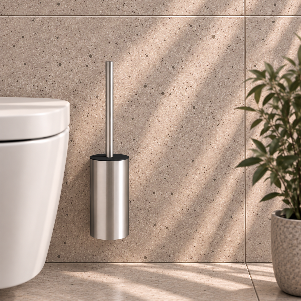 WC-Bürste, Selbstklebend