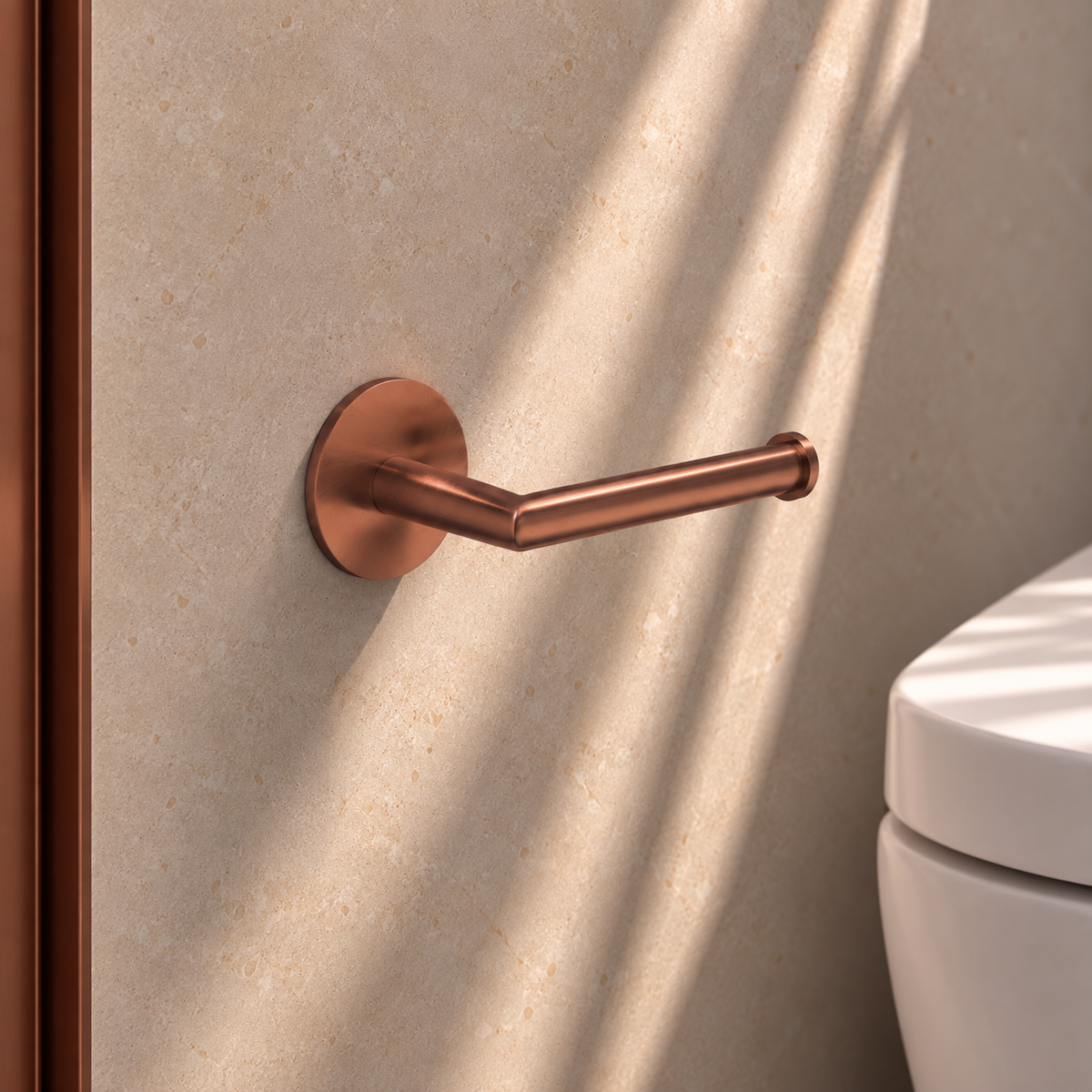 Toiletpapirholder, selvklæbende