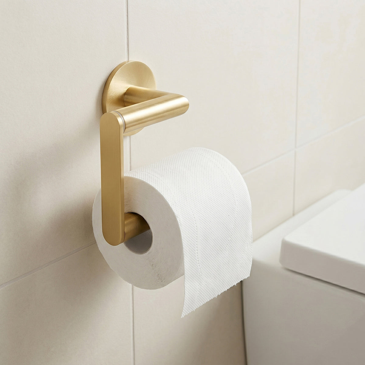Toilettenpapierhalter, Selbstklebend