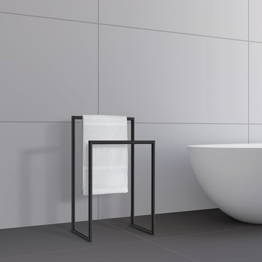 Towel Rail Double, Free-Standing