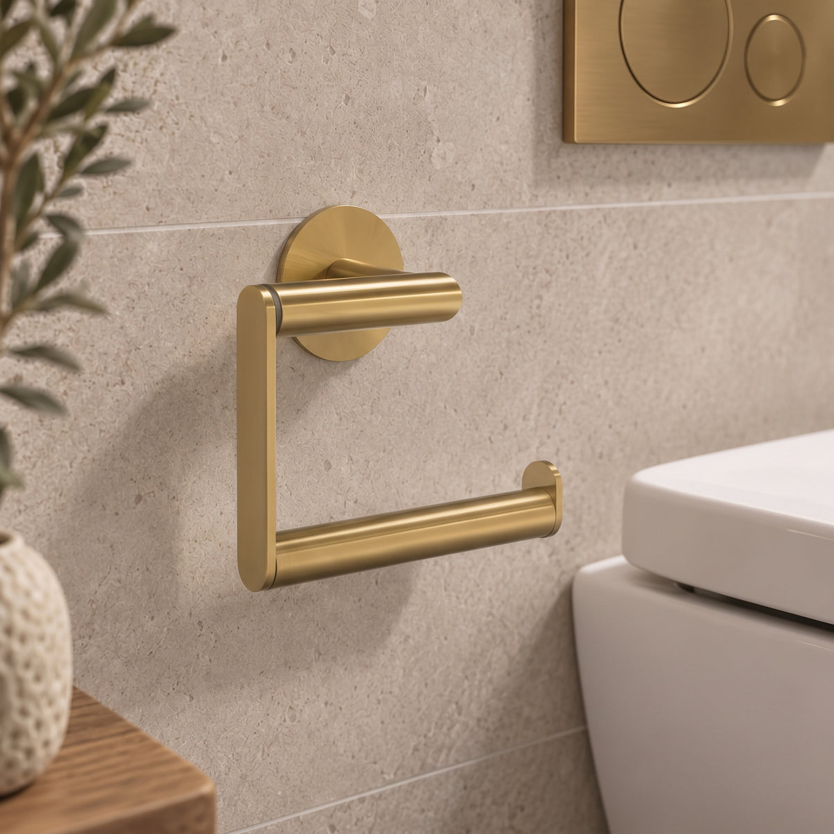 Toilettenpapierhalter, Selbstklebend