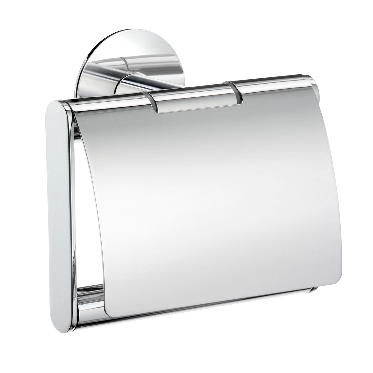 Toiletrolhouder met klep, zelfklevend