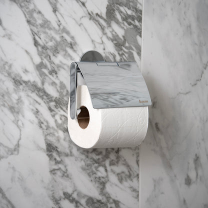 Toilet Roll Holder with Lid