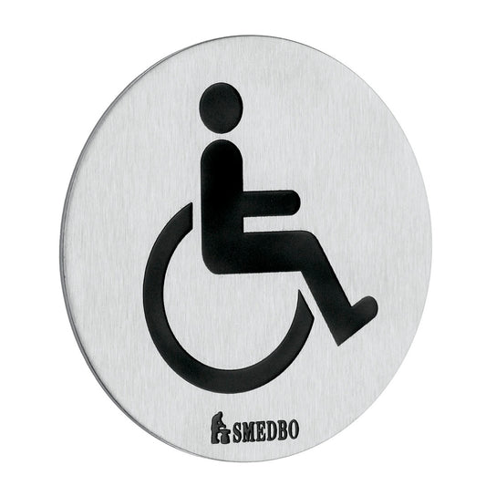 WC Schild Behinderten