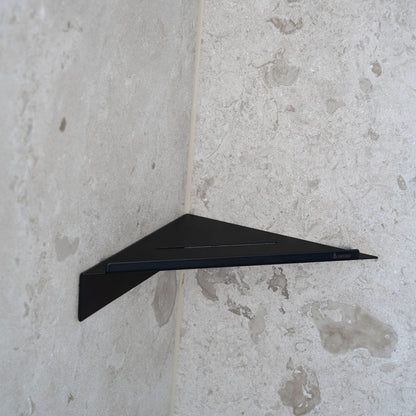 Corner Shower Shelf, self-adhesive