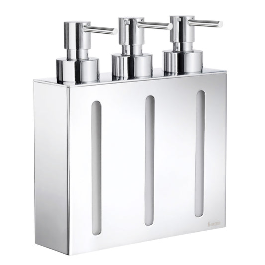 Soap Dispenser with 3 containers