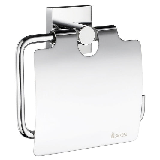 Toilet Roll Holder with Lid