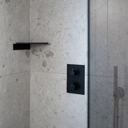 Corner Shower Shelf, self-adhesive