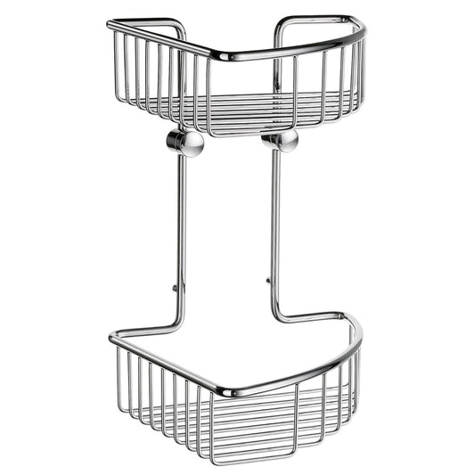 Double Corner Shower Basket