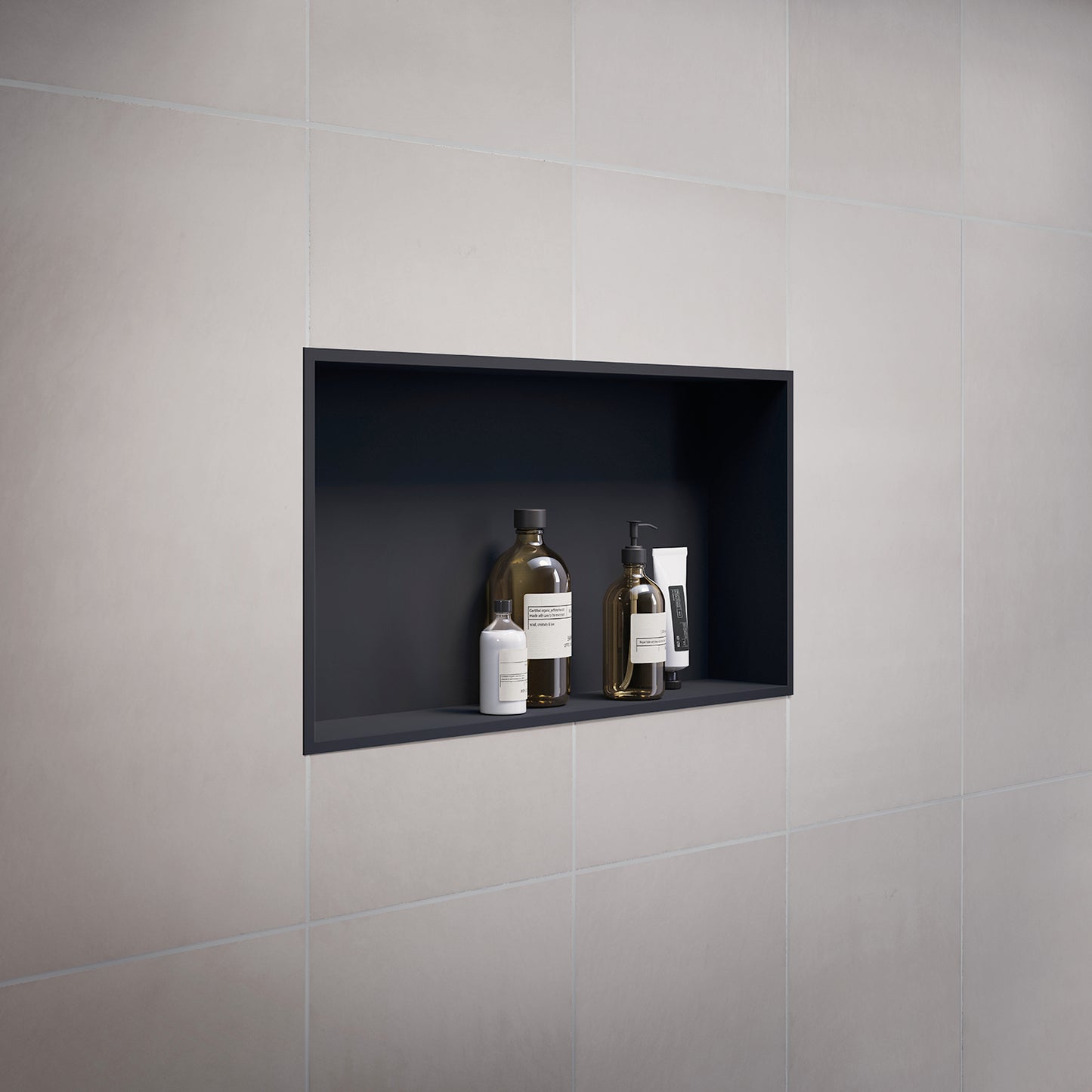 Shower and bathroom wall niche