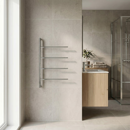 Towel Bar, 4 Swivel Arms for Towels