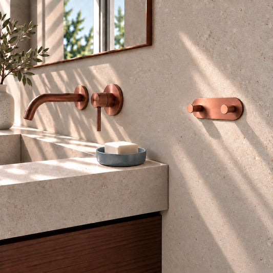 Double Towel Hook, Self-adhesive