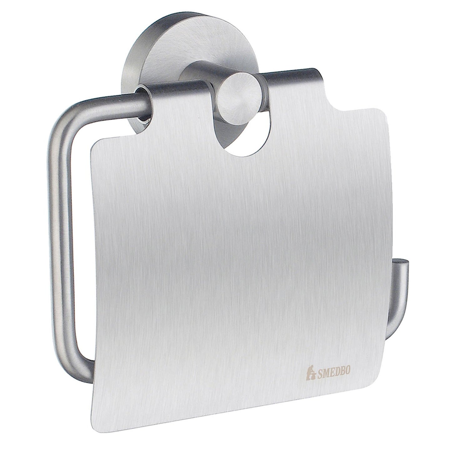 Toalettpappershållare med lock