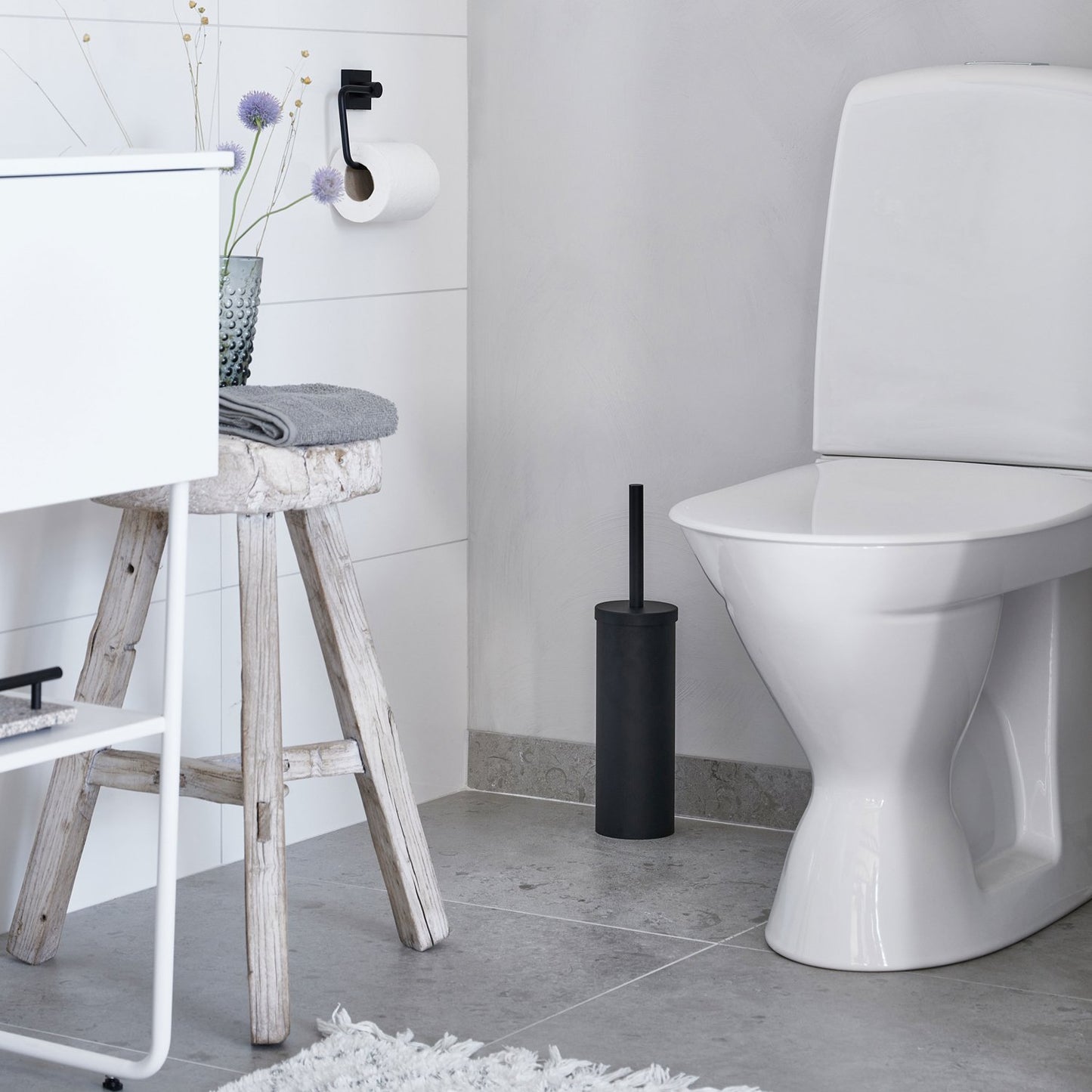 WC-borste för väggmontering