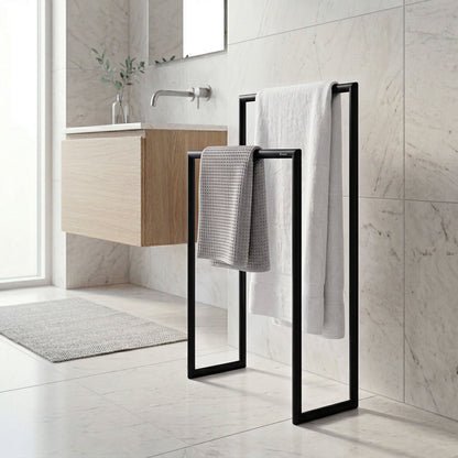 Towel Rail Double, Free-Standing