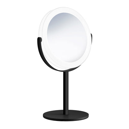 Sminkspegel på fot med LED-belysning