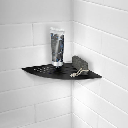 Grout Line Corner Shelf