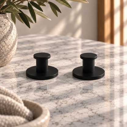 Towel Hook, pair, Self-adhesive