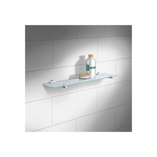 Glass Bathroom Shelf
