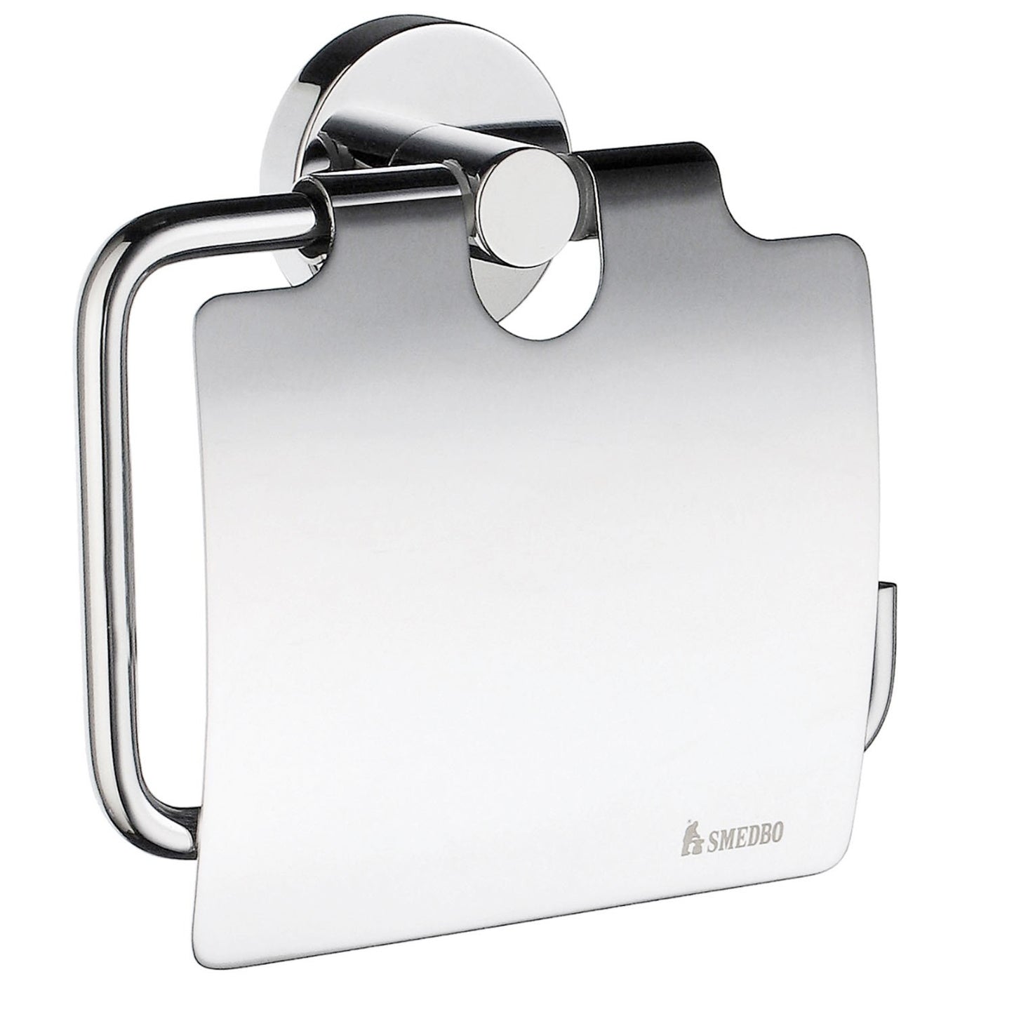Toilet Roll Holder with Lid