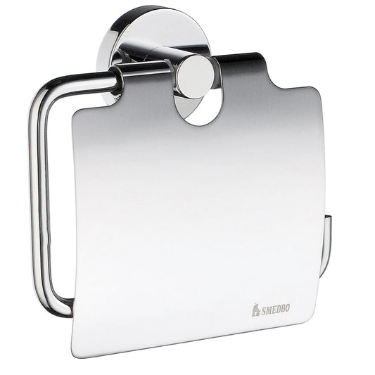 Toilet Roll Holder with Lid