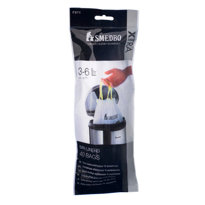 Påsar till pedalhink, 6 liter (40 st)