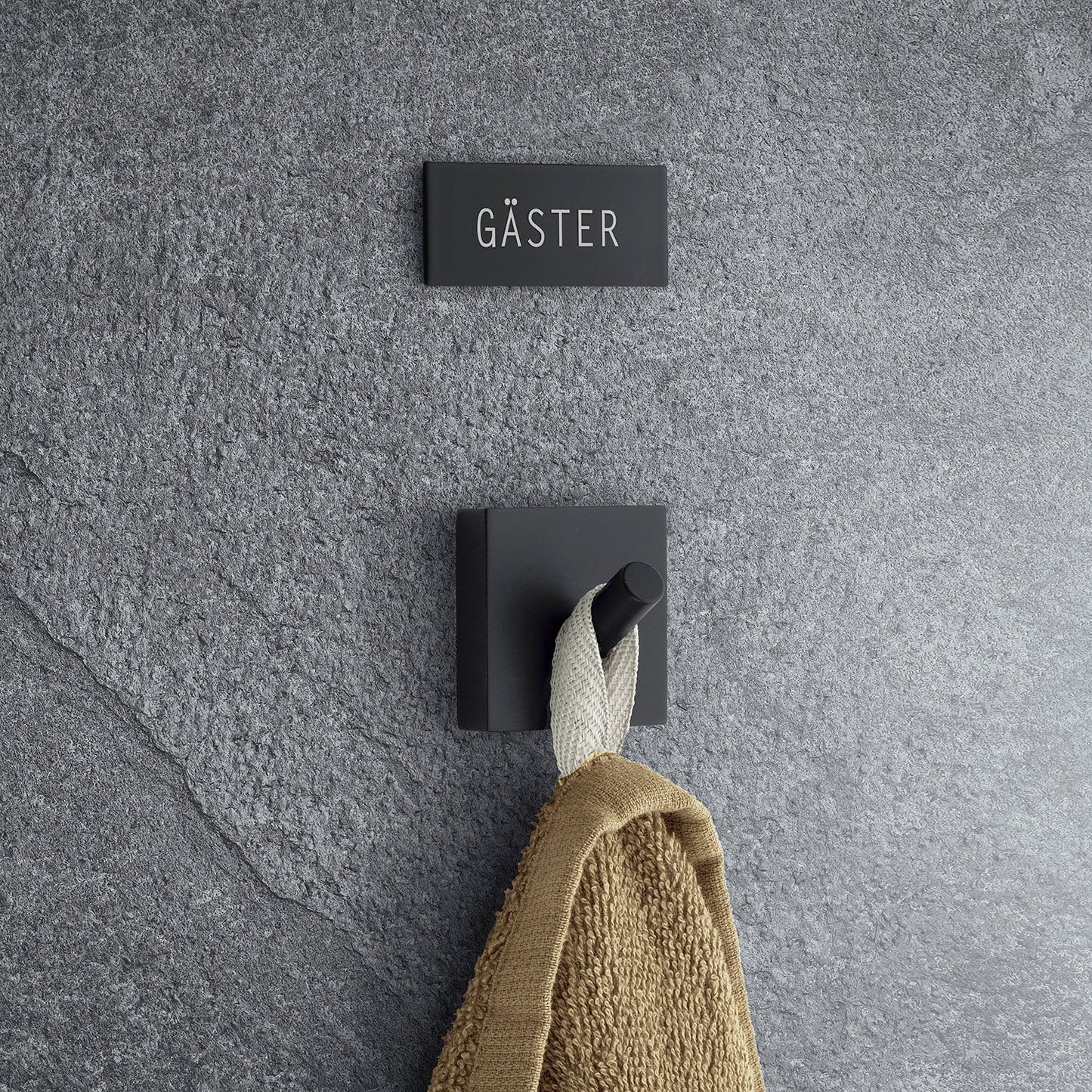 Självhäftande skylt, GÄSTER