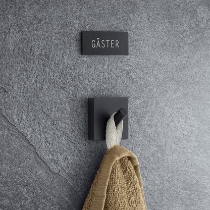 Självhäftande skylt, GÄSTER
