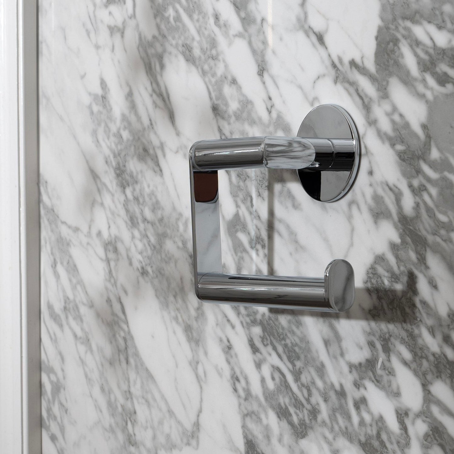 Toilet roll holder, Self-adhesive