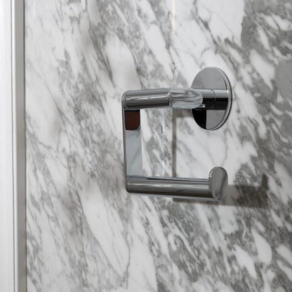 Toilet roll holder, Self-adhesive