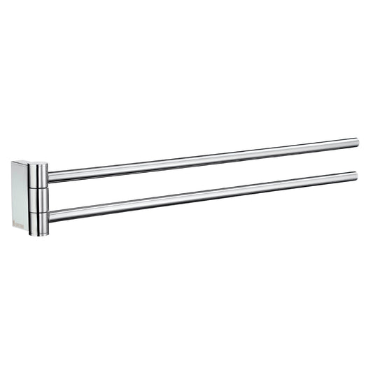 Double Swing Arm Towel Rail