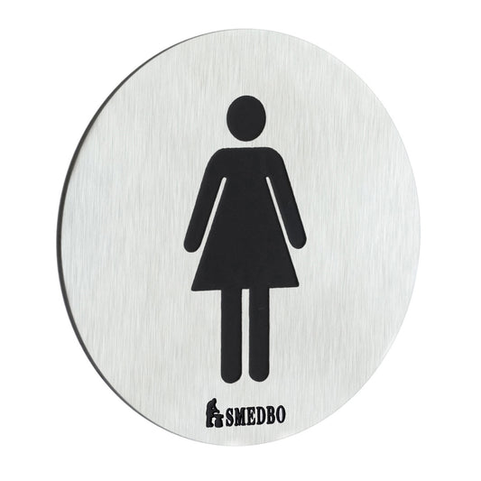 WC Schild Damen