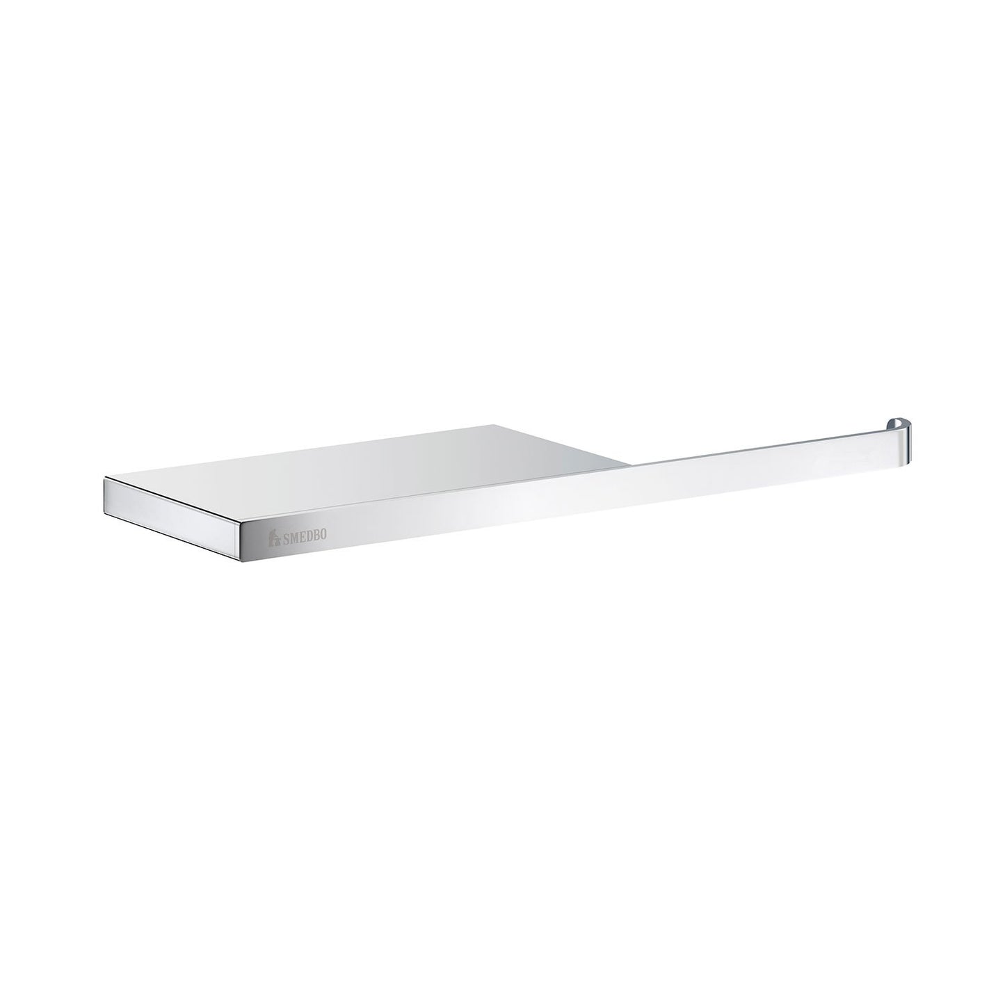 Toilet roll holder with Shelf