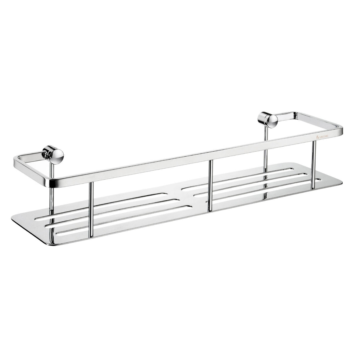 Design Draadkorf met Bodemplaat in glans chroom
