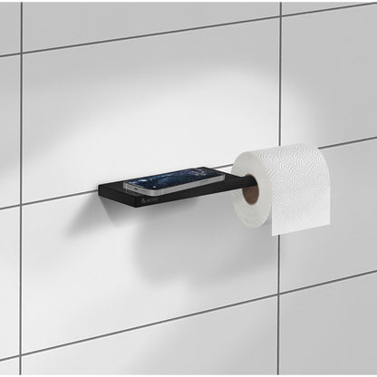 Toilet roll holder with Shelf