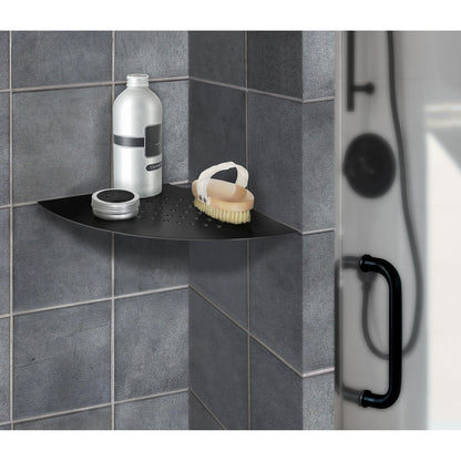 Grout Line Corner Shelf