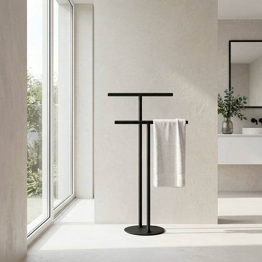 Towel Rail Double, Free-Standing