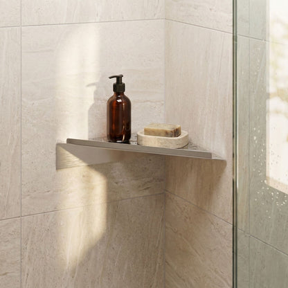 Corner Shower Shelf, self-adhesive