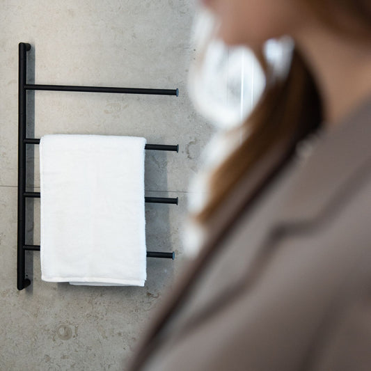 Towel Bar, 4 Swivel Arms for Towels