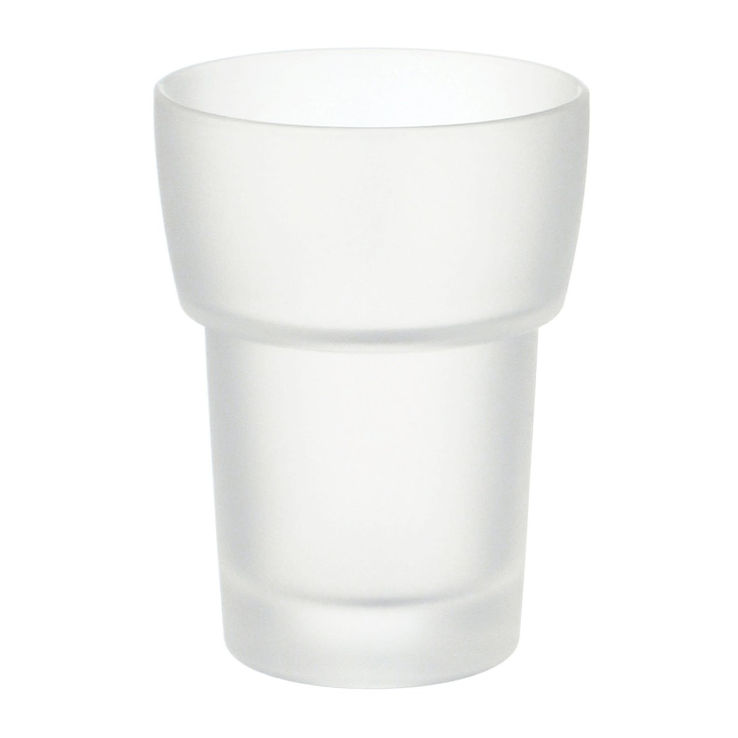 Reservtandborstglas i frostat glas