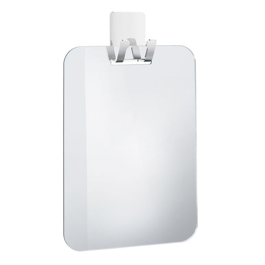 Plastic Mirror with self-adhesive Hook